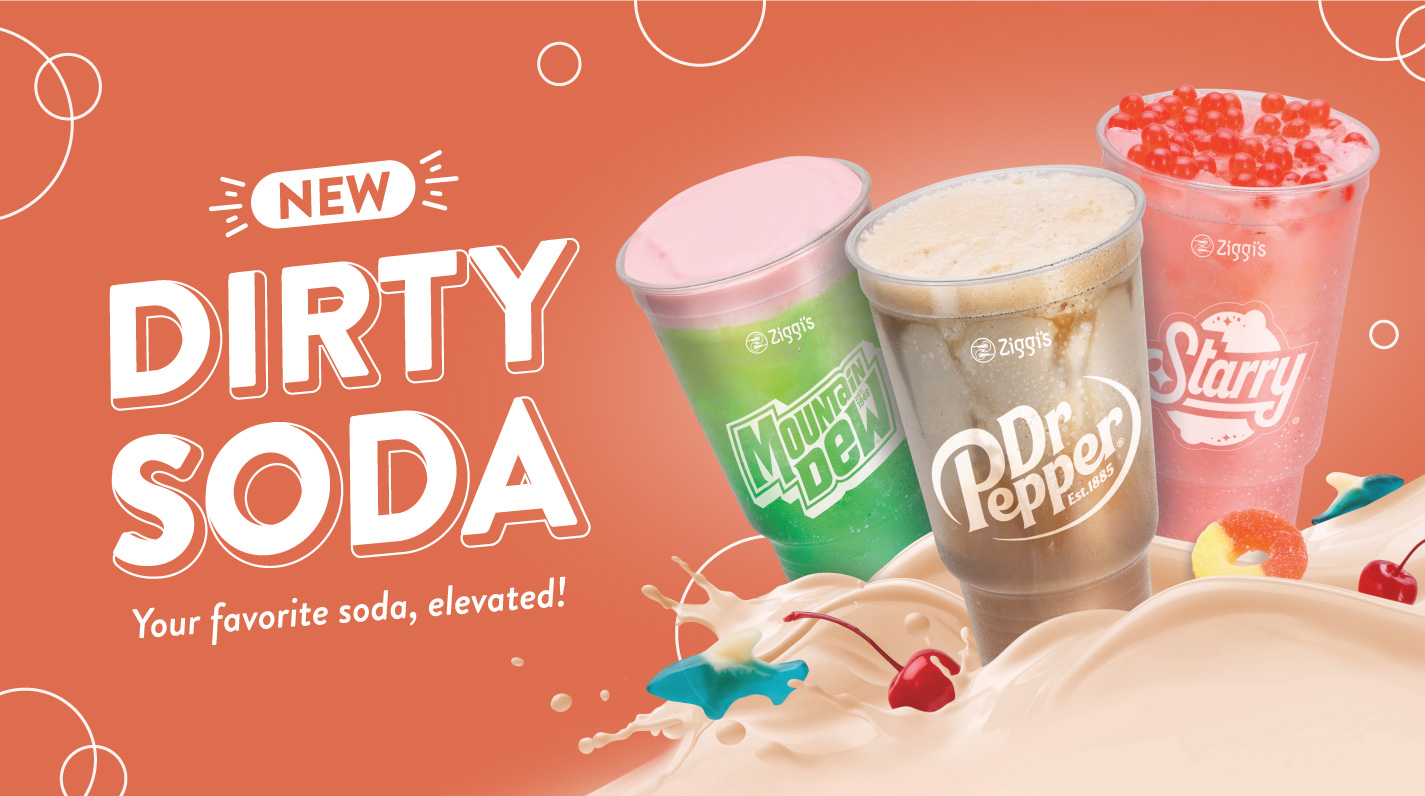 Sip Into Something New: Dirty Soda Has Landed at Ziggi's! blog image