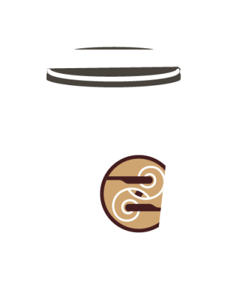 Earn icon image of cup with Ziggi's logo