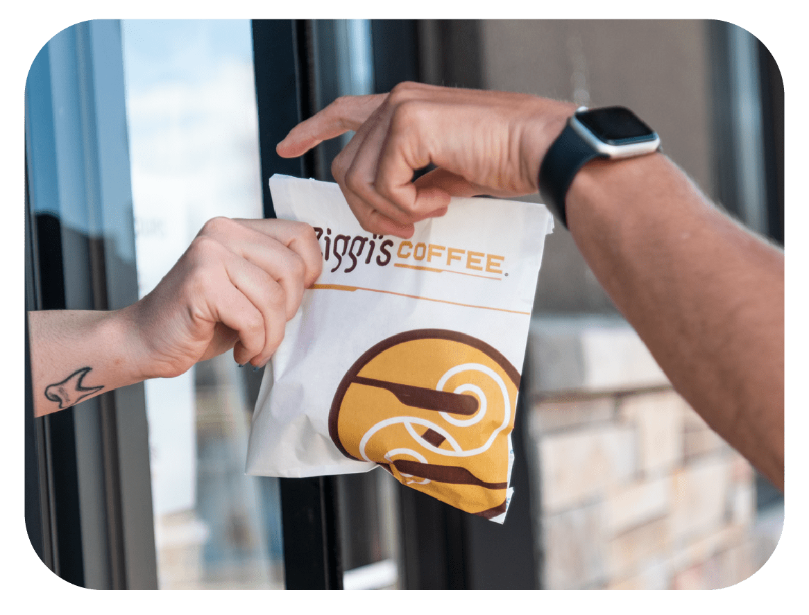 Ziggi's Coffee drive-thru food to go