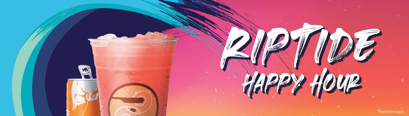 Riptide Happy Hour blog image
