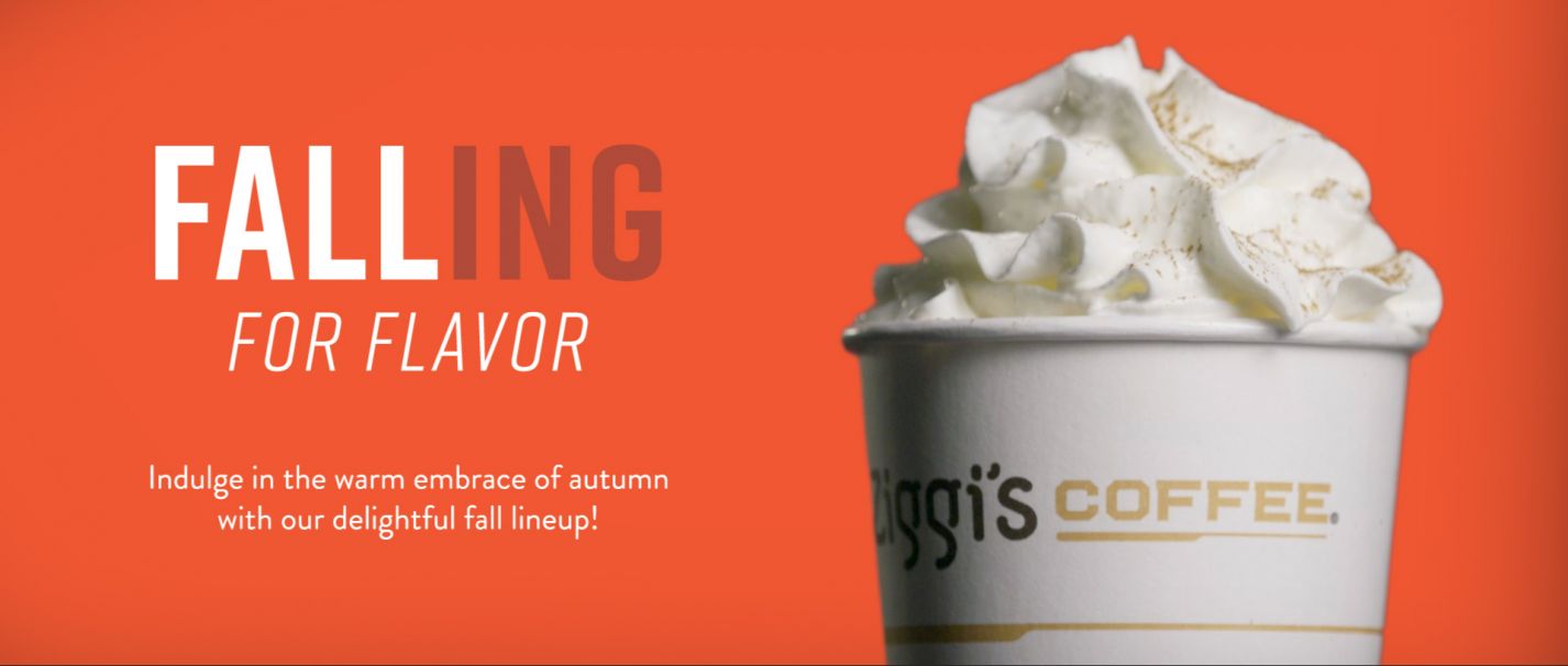 Ziggi's Falling for Flavor Header Graphic